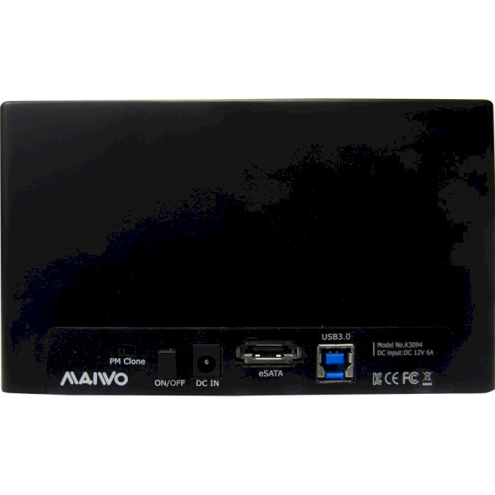 Док-станция MAIWO K3094A для HDD/SSD 2.5"/3.5" SATA to USB 3.0