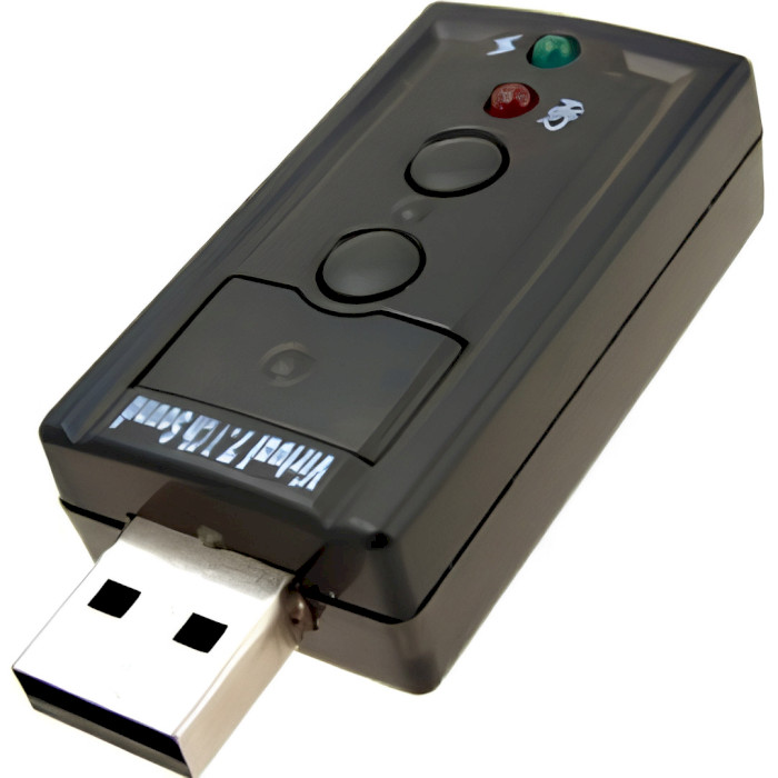 Внешняя звуковая карта USB Virtual 7.1 Channel RTL (B00650)