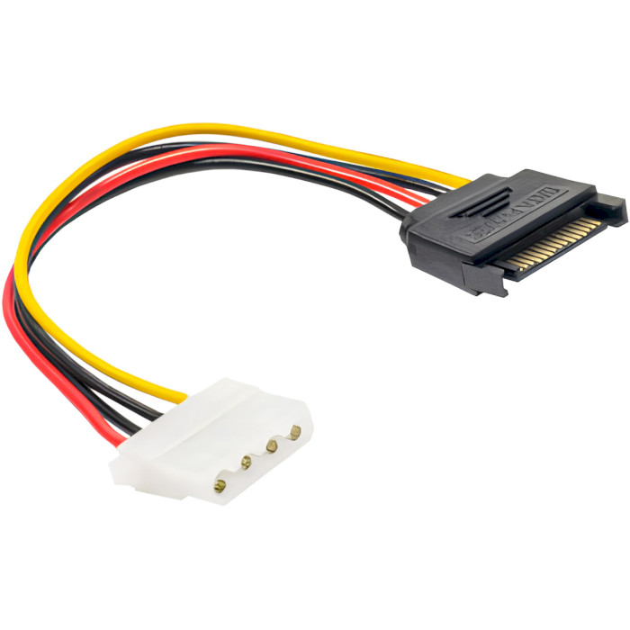 Кабель живлення SATA(F) to Molex(M) (S0428)