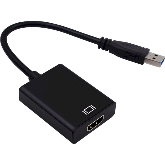 Адаптер USB - HDMI Black (S0697)