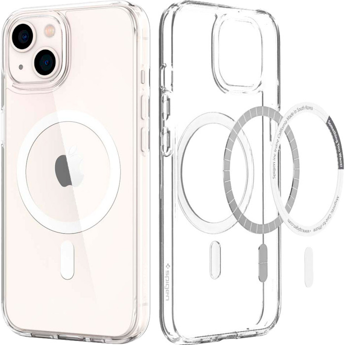 Чехол SPIGEN Ultra Hybrid MagSafe для iPhone 13 White (ACS03528)