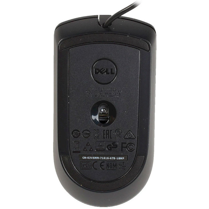 Миша DELL MS116 Black (570-AAIS)