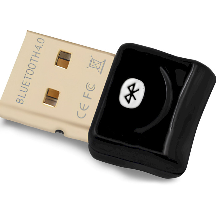 Bluetooth адаптер USB Adapter V4.0 Chip CSR8510 Black (B00857)