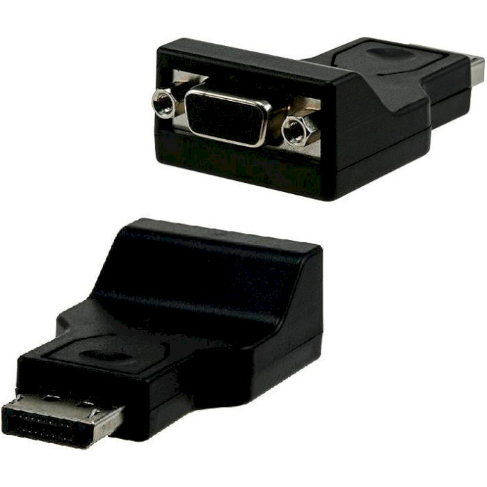 Адаптер DisplayPort - VGA Black (S0133)