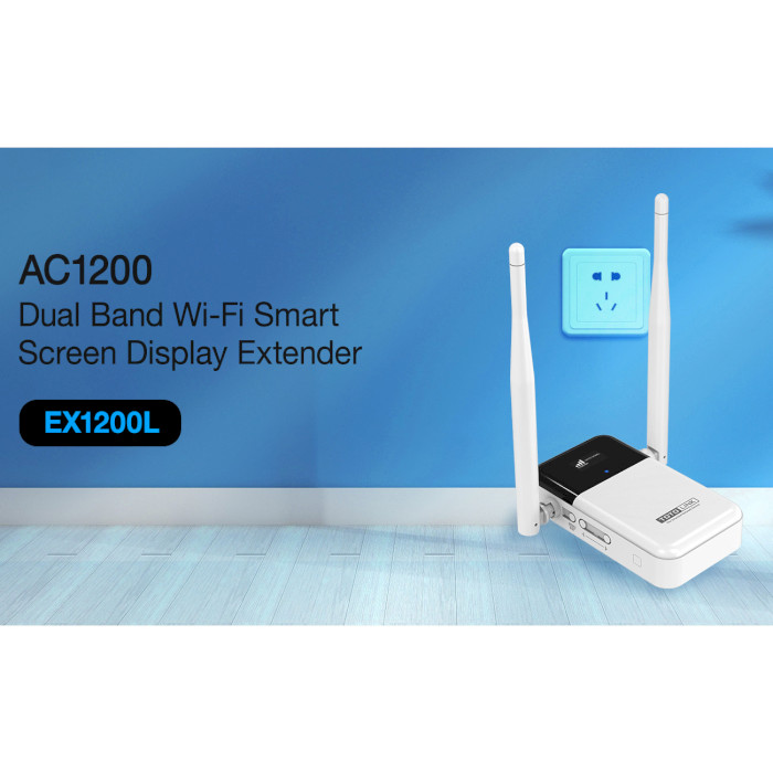 Wi-Fi репитер TOTOLINK EX1200L