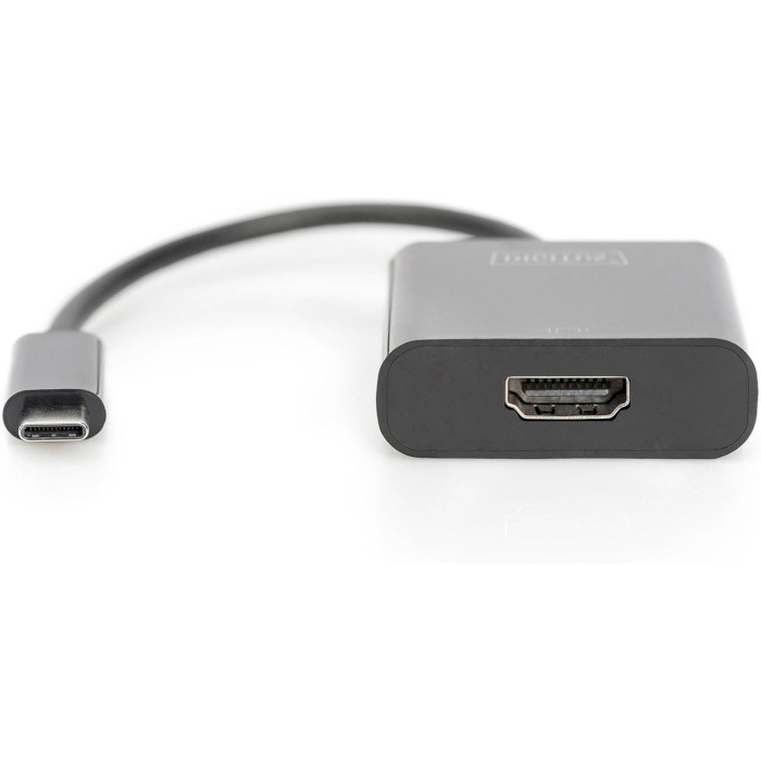 Адаптер DIGITUS USB-C - HDMI Black (DA-70852)