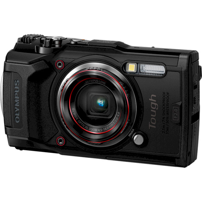 Фотоаппарат OLYMPUS Tough TG-6 Black (V104210BE000)