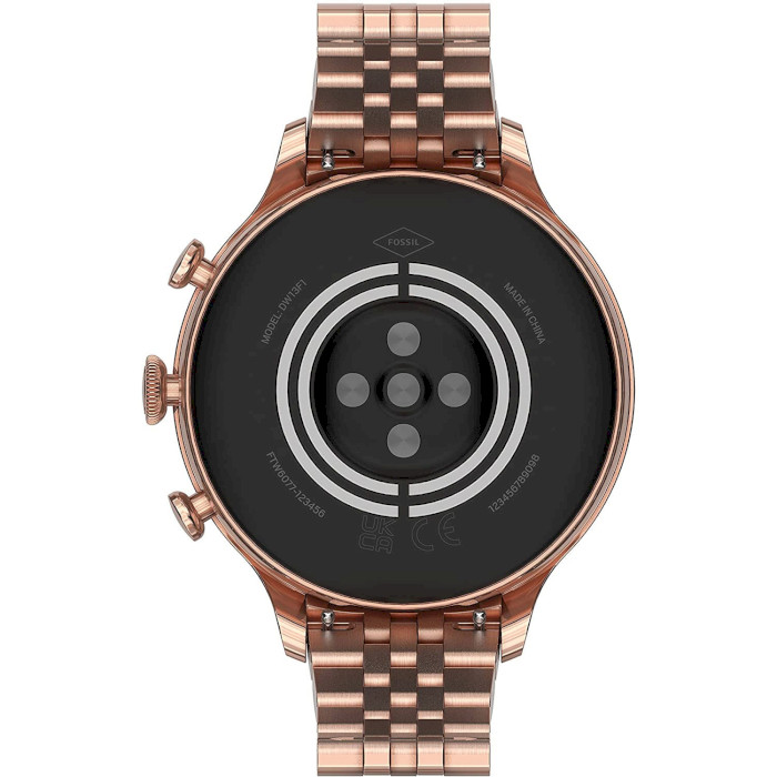 Смарт-годинник FOSSIL Gen 6 Rose Gold-Tone Stainless Steel (FTW6077)