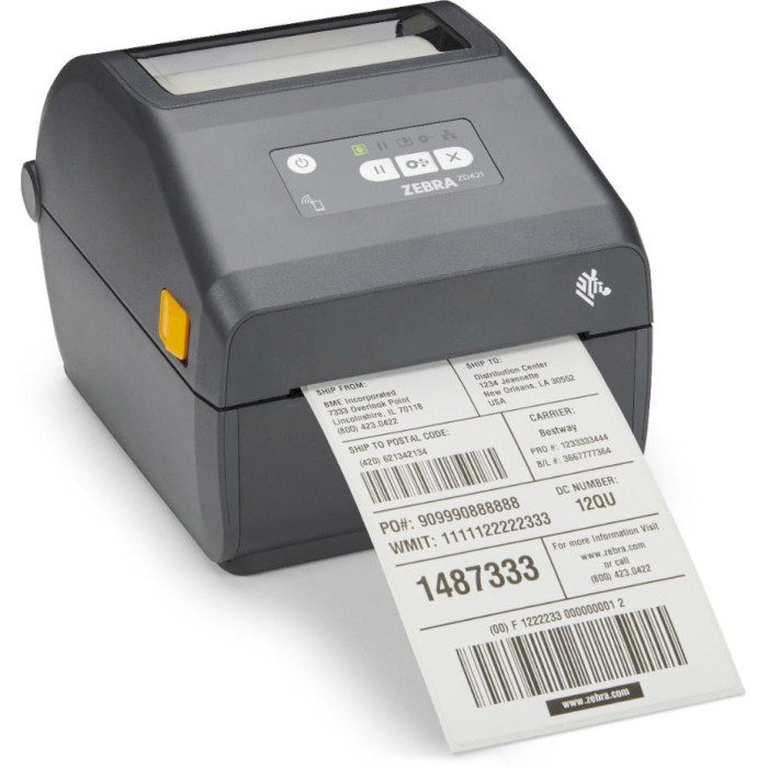 Принтер етикеток ZEBRA ZD421 USB/LAN (ZD4A042-D0EE00EZ)
