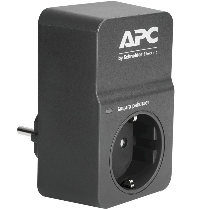 Мережевий фільтр-розетка APC Essential SurgeArrest Black (PM1WB-RS)