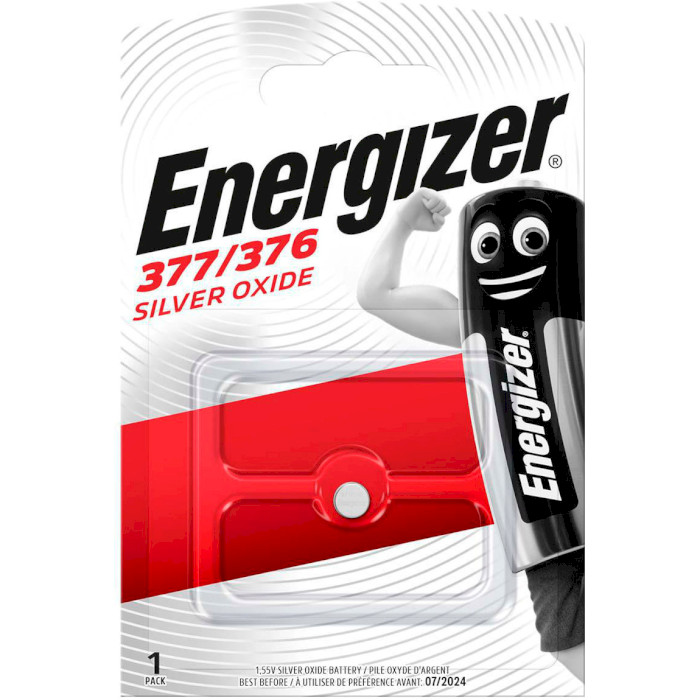 Батарейка ENERGIZER Silver Oxide LR66 24mAh (6352615)
