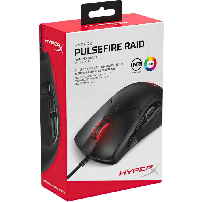 Мышь игровая HYPERX Pulsefire Raid (4P5Q3AA)