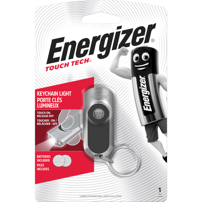 Фонарь-брелок ENERGIZER Touch Tech Keychain Light (6352579)