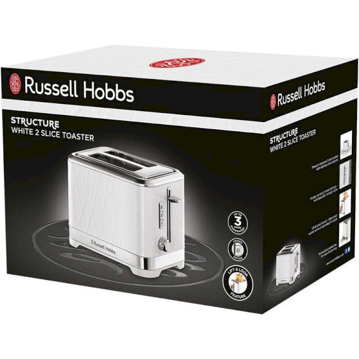 Тостер RUSSELL HOBBS Structure White (28090-56)