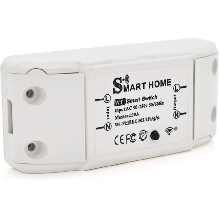 Умный Wi-Fi переключатель (реле) VOLTRONIC Smart Home 10A