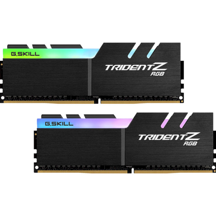 Модуль пам'яті G.SKILL Trident Z RGB DDR4 3200MHz 32GB Kit 2x16GB (F4-3200C16D-32GTZRX)