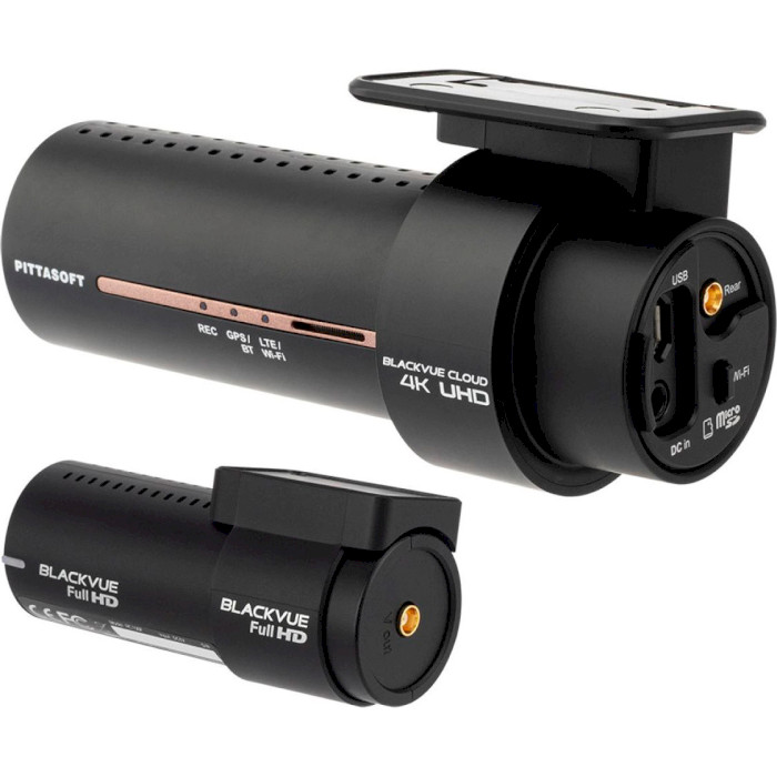 Автомобильный видеорегистратор с камерой заднего вида BLACKVUE DR900X-2CH Plus