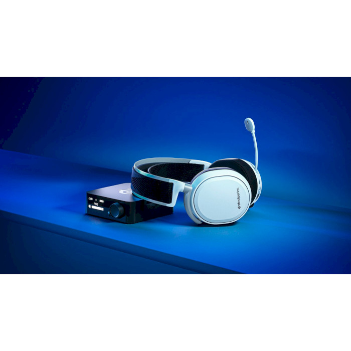 Навушники геймерскі STEELSERIES Arctis Pro Wireless White (61474)