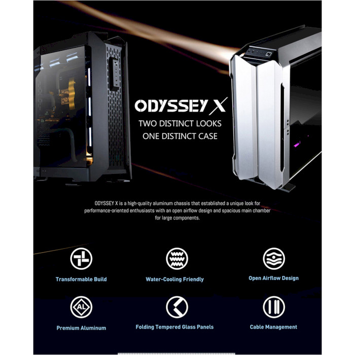 Корпус LIAN LI Odyssey X Black (G99.TR01X.00)