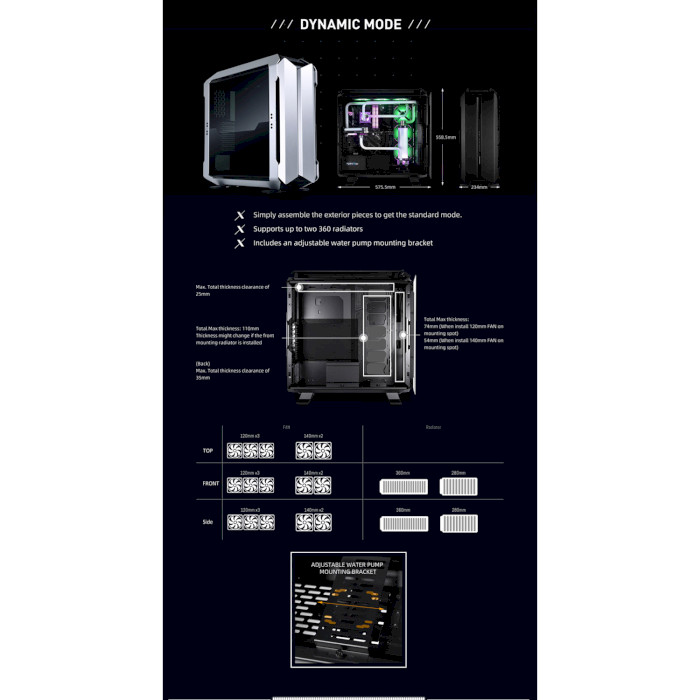 Корпус LIAN LI Odyssey X Silver (G99.TR01A.00)