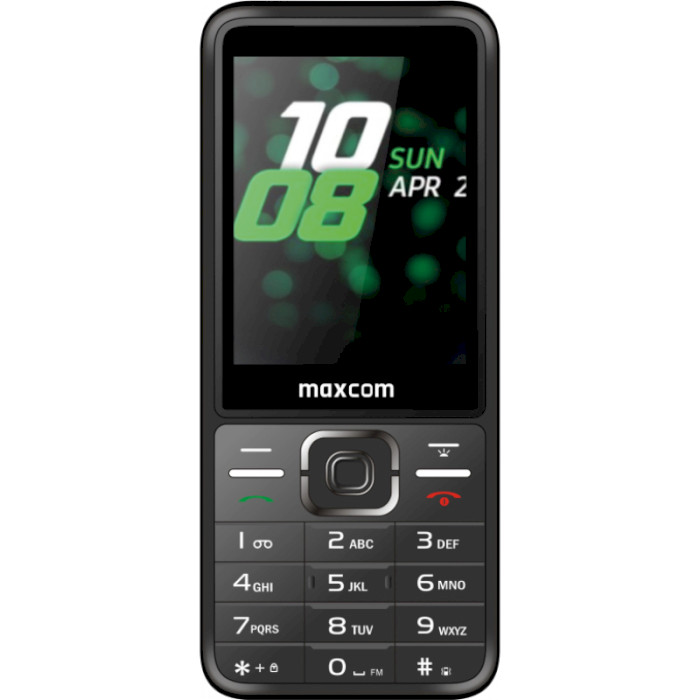 Мобільний телефон MAXCOM Classic MM244 Black