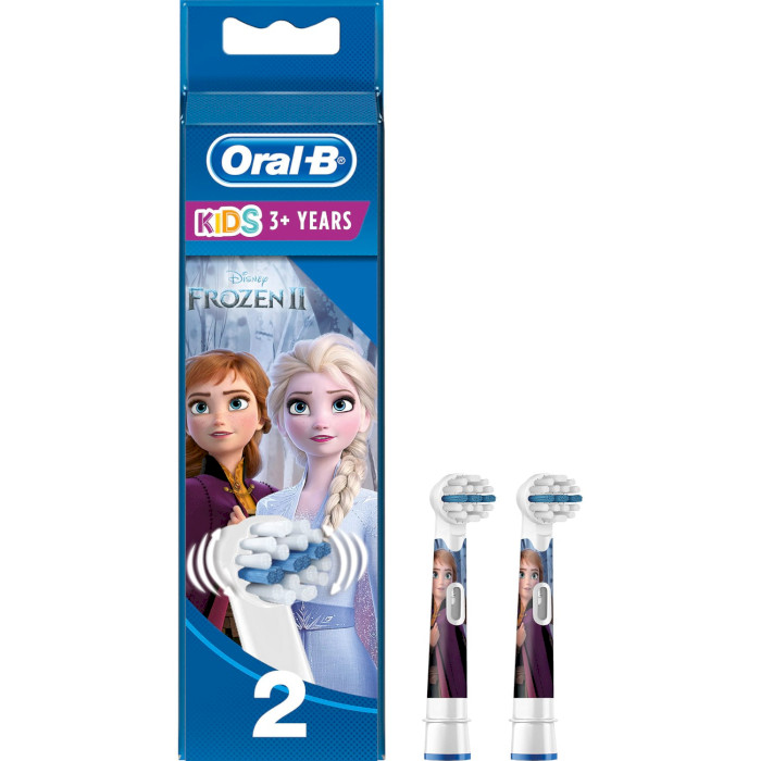 Насадка для зубной щётки BRAUN ORAL-B Stages Power EB10S Frozen 2 2шт (STAGES POWER FROZENII EB10S 2)