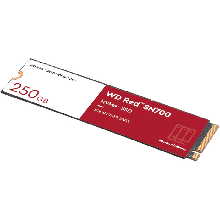 SSD диск WD Red SN700 250GB M.2 NVMe (WDS250G1R0C)