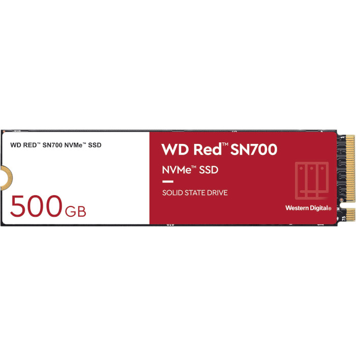 SSD диск WD Red SN700 500GB M.2 NVMe (WDS500G1R0C)