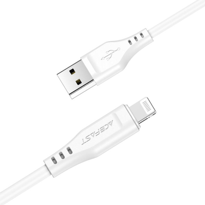Кабель ACEFAST C3-02 USB-A to Lightning 1.2м White