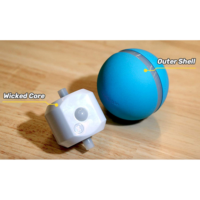 Інтерактивний м'ячик для котів і собак CHEERBLE Wicked Ball Blue (C1801-BL)