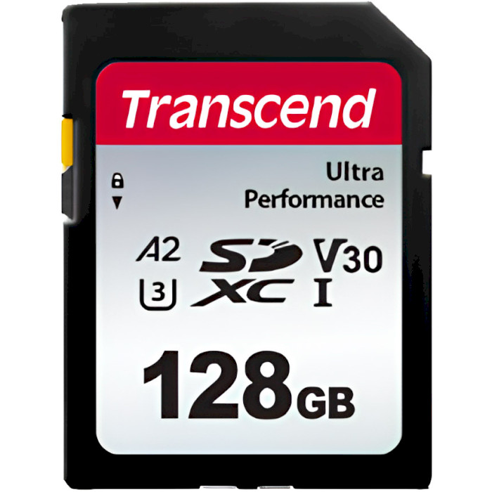 Карта памяти TRANSCEND SDXC 340S 128GB UHS-I U3 V30 A2 (TS128GSDC340S)