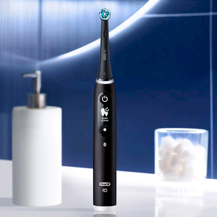 Электрическая зубная щётка BRAUN ORAL-B iO Series 6 iOM6.1B6.3DK Black Lava (4210201409199)