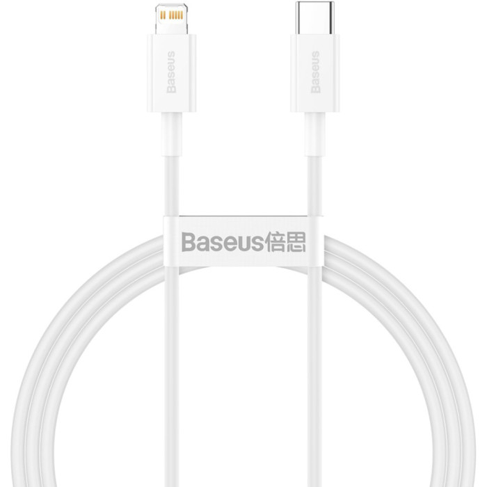 Кабель BASEUS Superior Series Fast Charging Data Cable Type-C to iP PD 20W 1.5м White (CATLYS-B02)