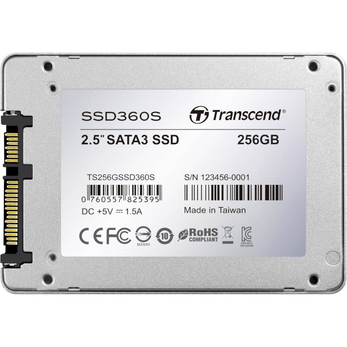 SSD диск TRANSCEND SSD360S 256GB 2.5" SATA (TS256GSSD360S)