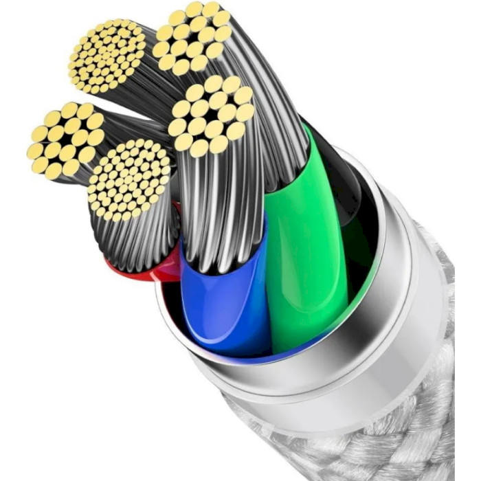 Кабель BASEUS Dynamic Series Fast Charging Data Cable Type-C to iP 20W 1м White (CALD000002)