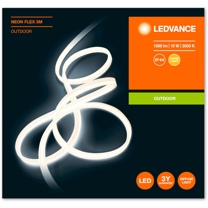 Светодиодная лента LEDVANCE Neon Flex White 3м (4058075504707)