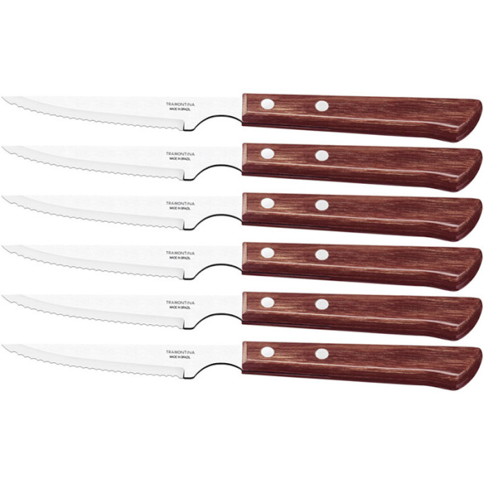 Набір кухонних ножів TRAMONTINA Polywood 6пр (21109/674)