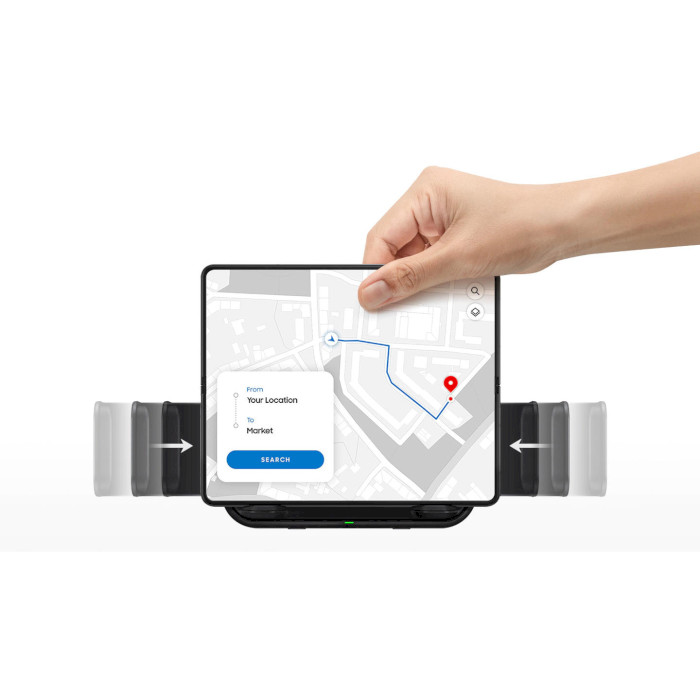 Автотримач з бездротовою зарядкою SAMSUNG EP-H5300 USB Type-C Wireless Car Charger (EP-H5300CBRGRU)