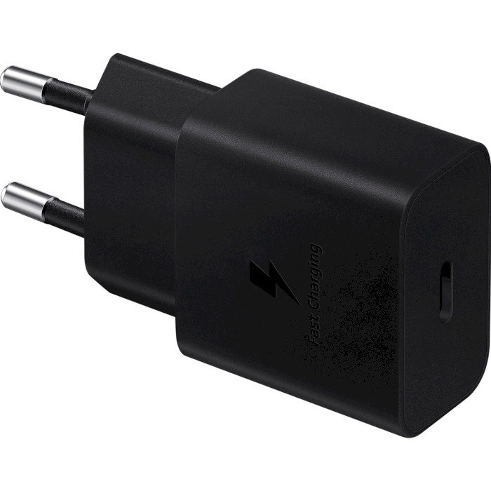 Зарядний пристрій SAMSUNG EP-T1510X 15W PD Power Adapter Black w/Type-C to Type-C cable (EP-T1510XBEGEU)