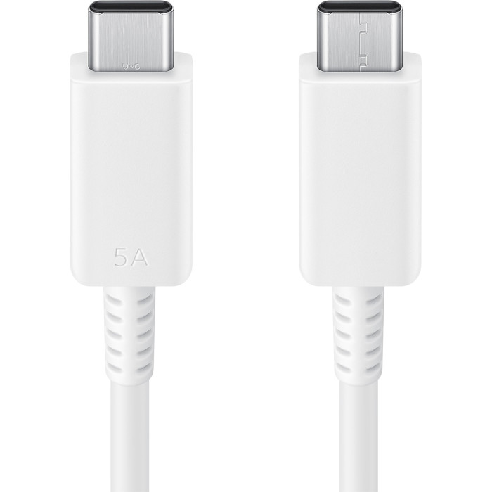 Кабель SAMSUNG Type-C to Type-C Cable 5A 1.8м White (EP-DX510JWRGRU)