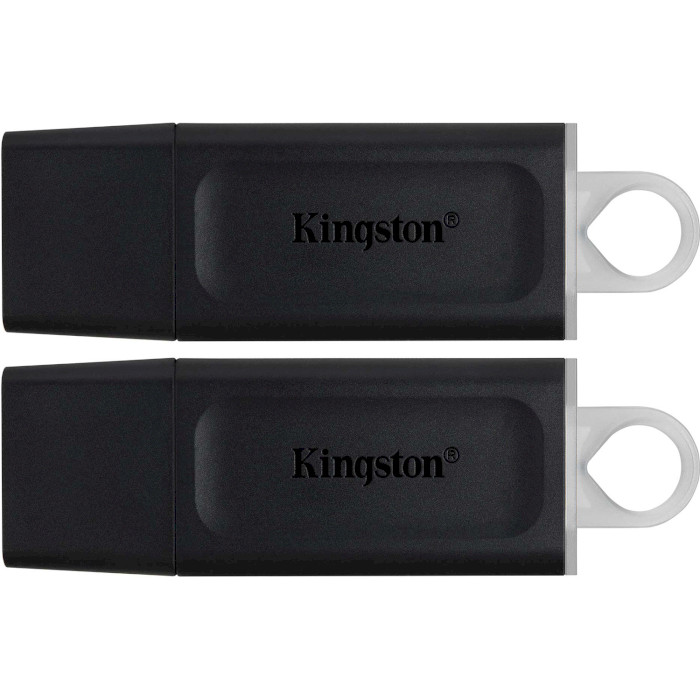 Набор из 2 флэшек KINGSTON DataTraveler Exodia 64GB Black/Blue (DTX/64GB-2P)