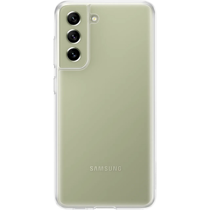 Чехол SAMSUNG Silicone Cover для Galaxy S21 FE Transparent (EF-QG990CTEGRU)