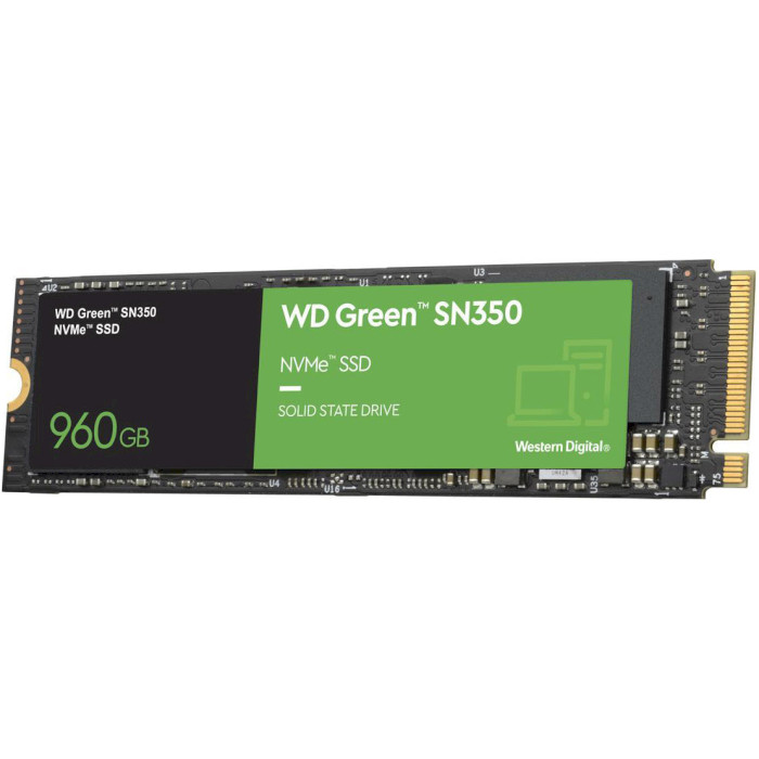 SSD диск WD Green SN350 960GB M.2 NVMe (WDS960G2G0C)
