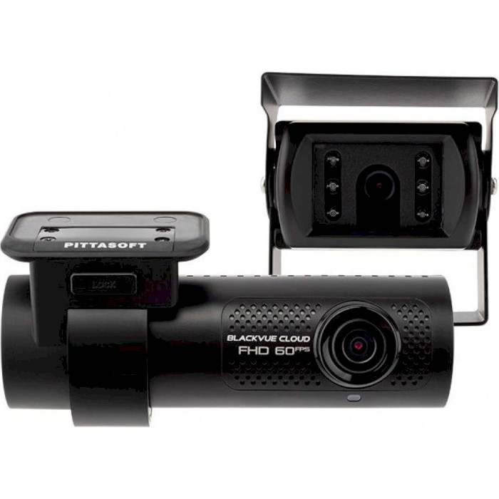 Автомобільний відеореєстратор з камерою заднього виду BLACKVUE DR750X-2CH Truck Plus