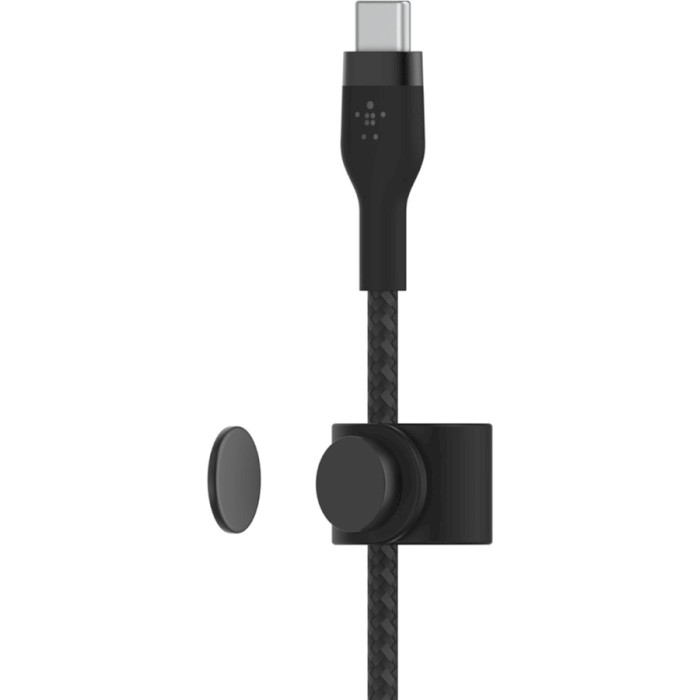 Кабель BELKIN Boost Up Charge Pro Flex USB-C Cable with Lightning Connector 1м Black (CAA011BT1MBK)