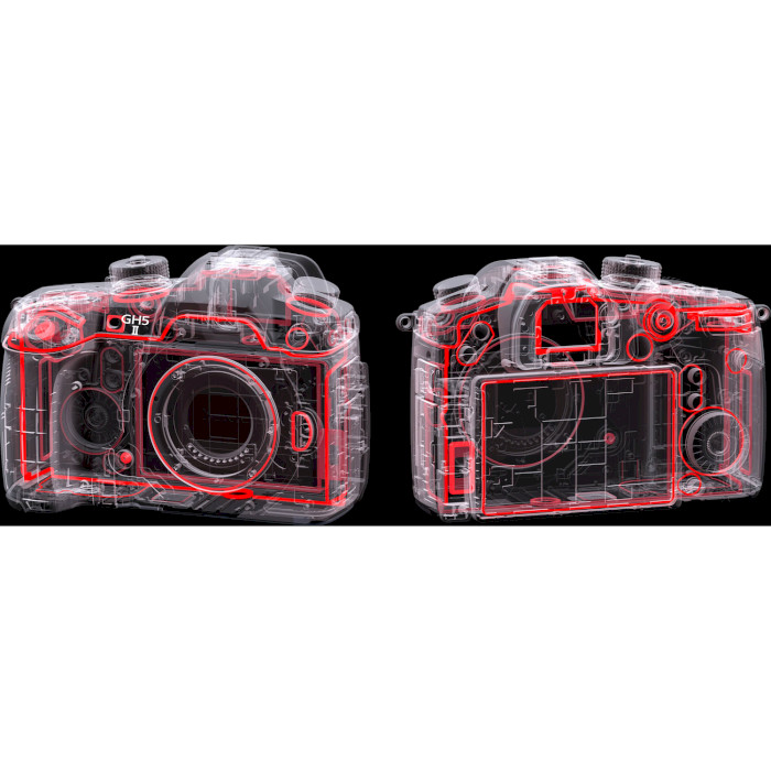 Фотоапарат PANASONIC Lumix DC-GH5 II Body Black (DC-GH5M2EE)