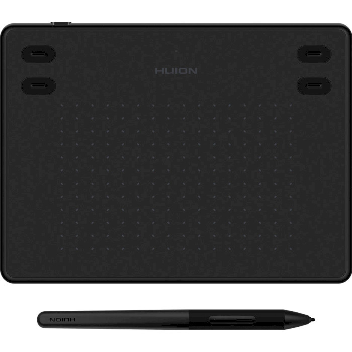 Графічний планшет HUION Inspiroy RTE-100 Cosmo Black