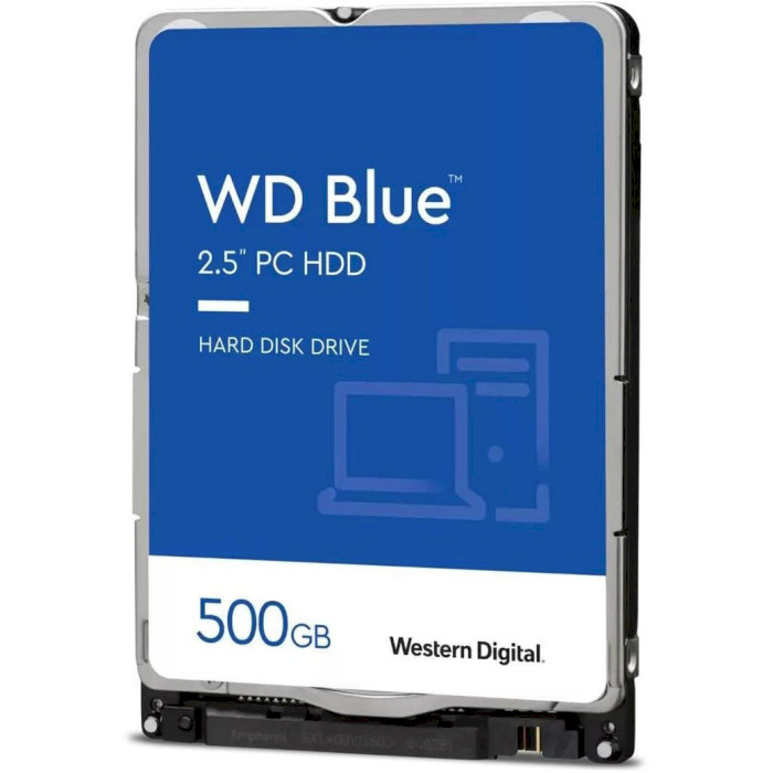 Жорсткий диск 2.5" WD Blue 500GB SATA/128MB (WD5000LPZX)