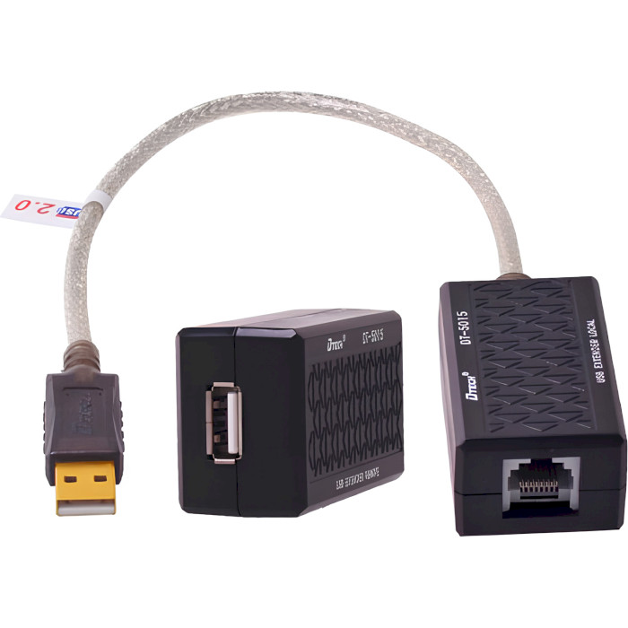 Подовжувач USB по кручений парі Dtech USB AM-AF (DT-5015)