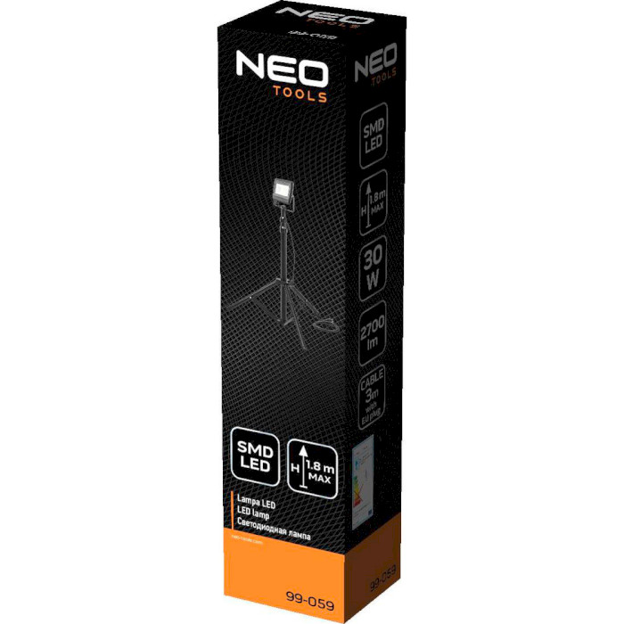 Прожектор LED на штативе NEO TOOLS 99-059 30W 6500K